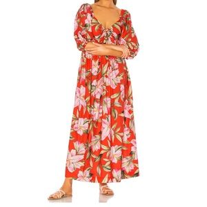 Floral Mara Hoffman Summer Dress - Size M